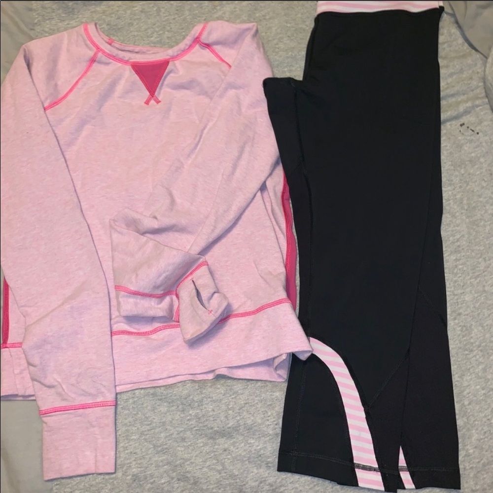 Lululemon pants pink!
